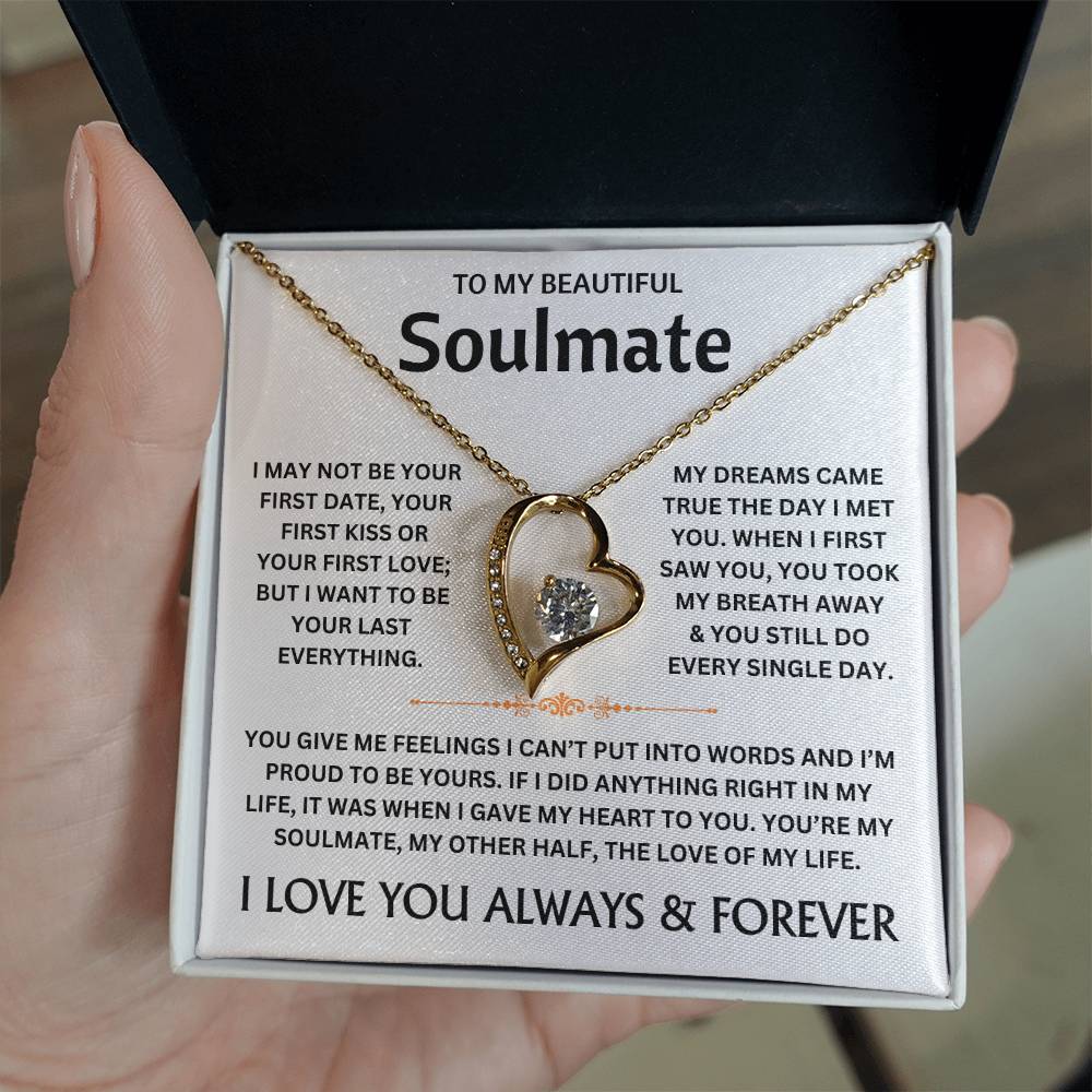 To My Beautiful Soulmate - Necklace Gift Set - TJ301