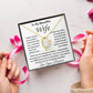 To My Beautiful Wife - Forever Love Necklace Gift Set - TJ024