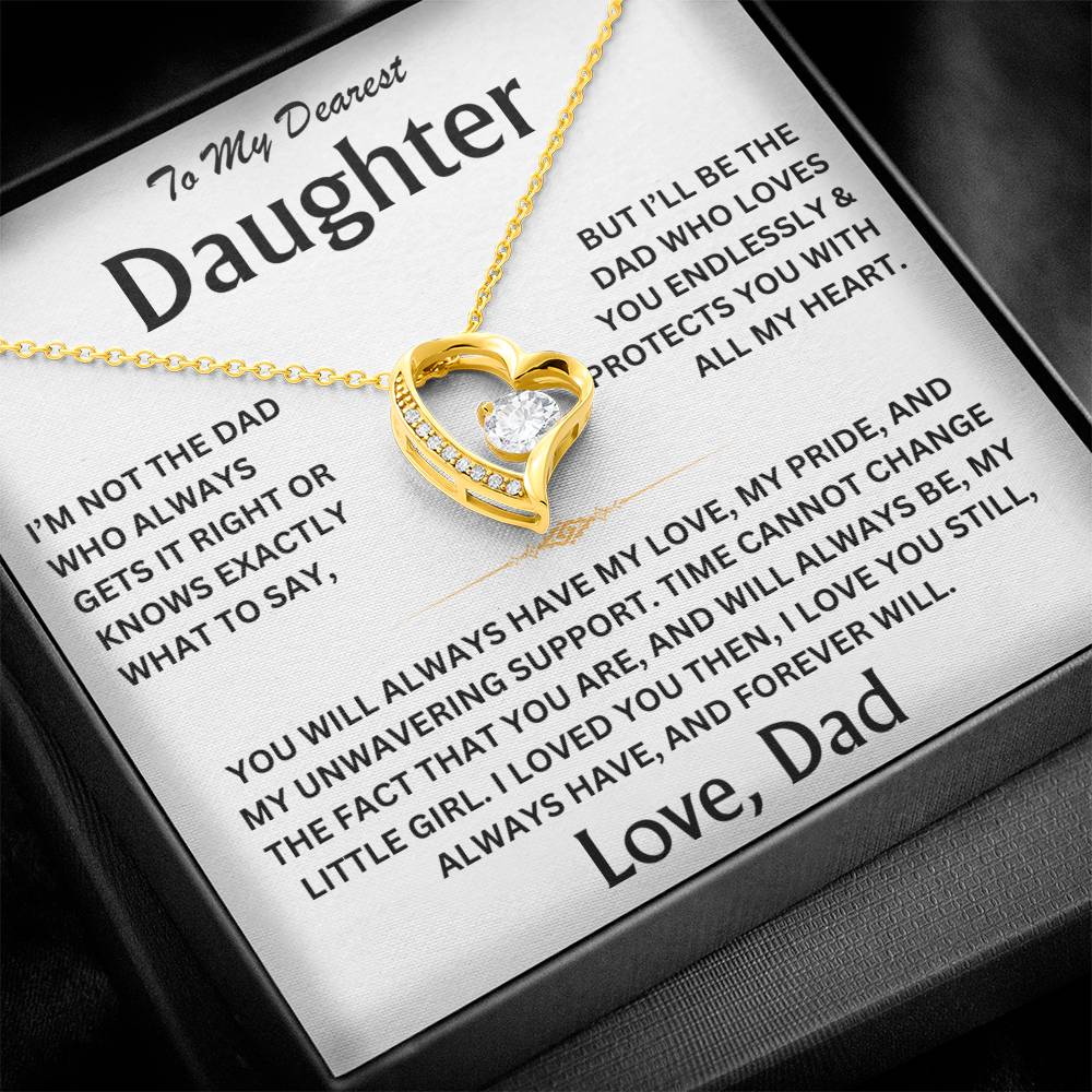 To My Dearest Daughter - Love Dad - Forever Love Gift Set - TJ091