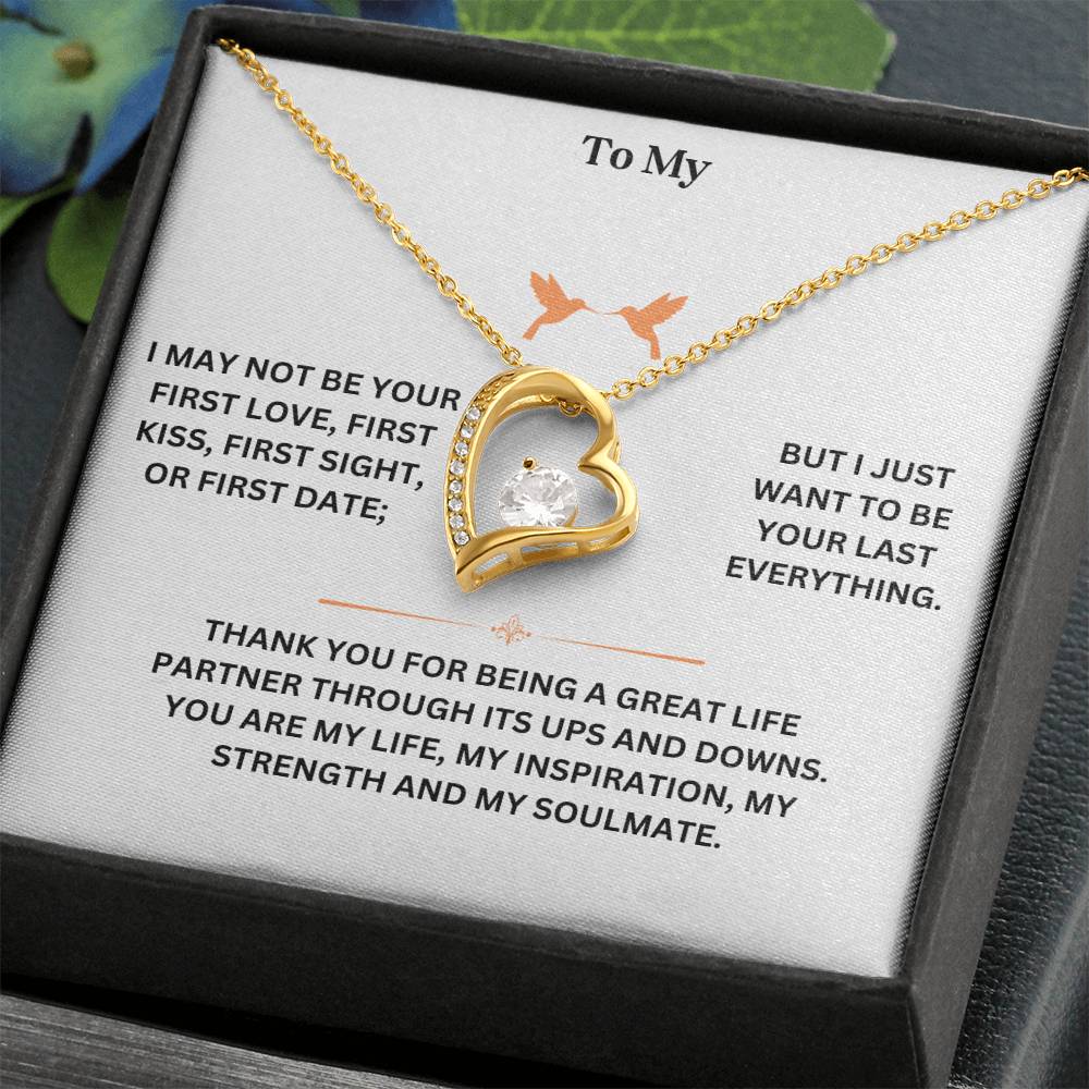 To My Soulmate - Forever Love Necklace - TJ077vP