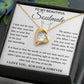 To My Beautiful Soulmate - Love Knot Necklace Gift Set - TJ084