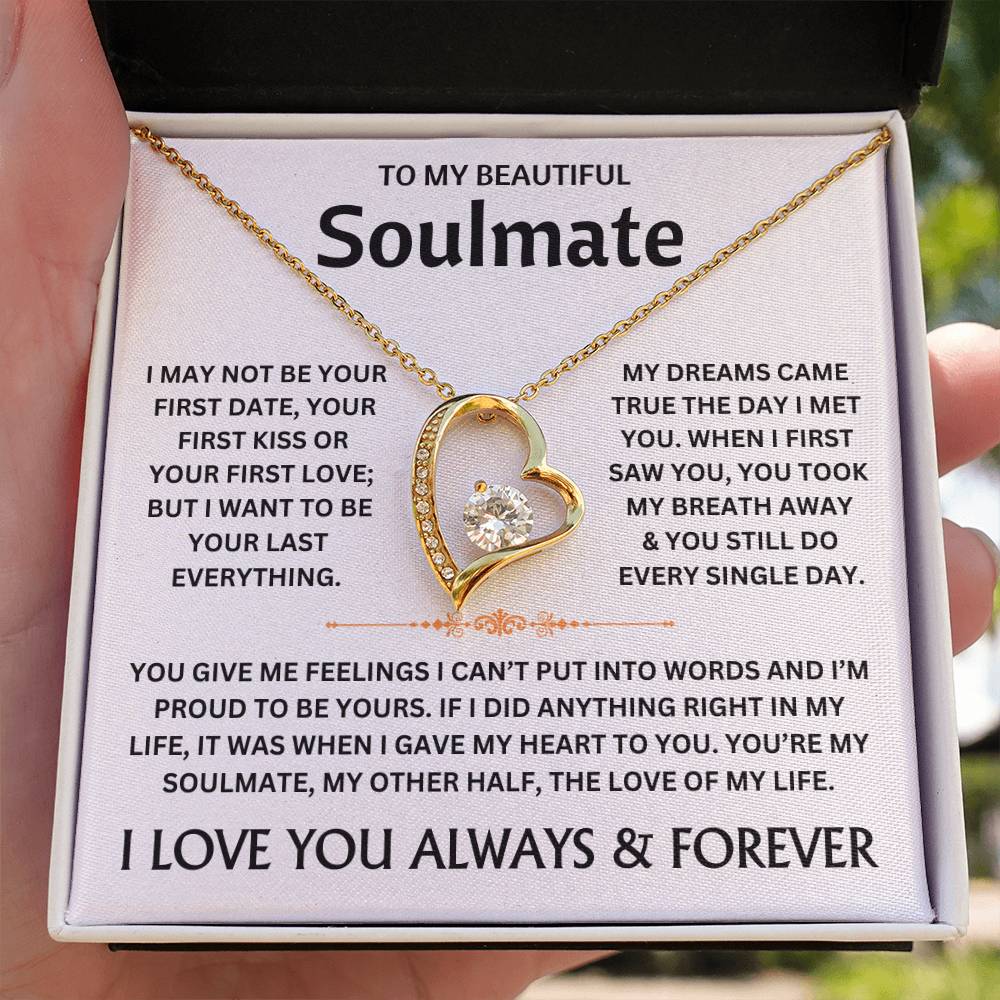 To My Beautiful Soulmate - Necklace Gift Set - TJ301