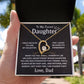 To My Dearest Daughter  - Forever Love Gift Set Personalized - TJ108P