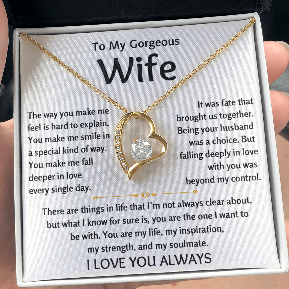 To My Gorgeous Wife - Forever Love Gift Set - TJ122