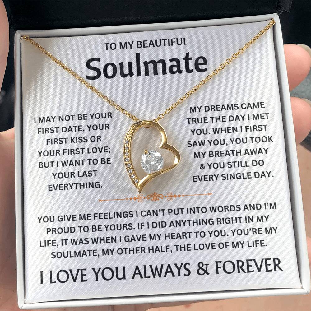 To My Beautiful Soulmate - Necklace Gift Set - TJ301