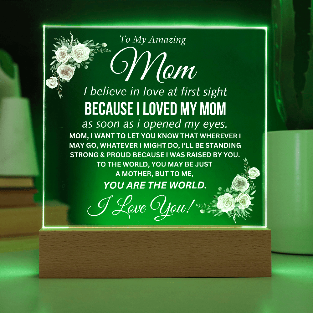 To My Amazing Mom - Acrylic Plaque - TJ164