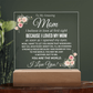 To My Amazing Mom - Acrylic Plaque - TJ164