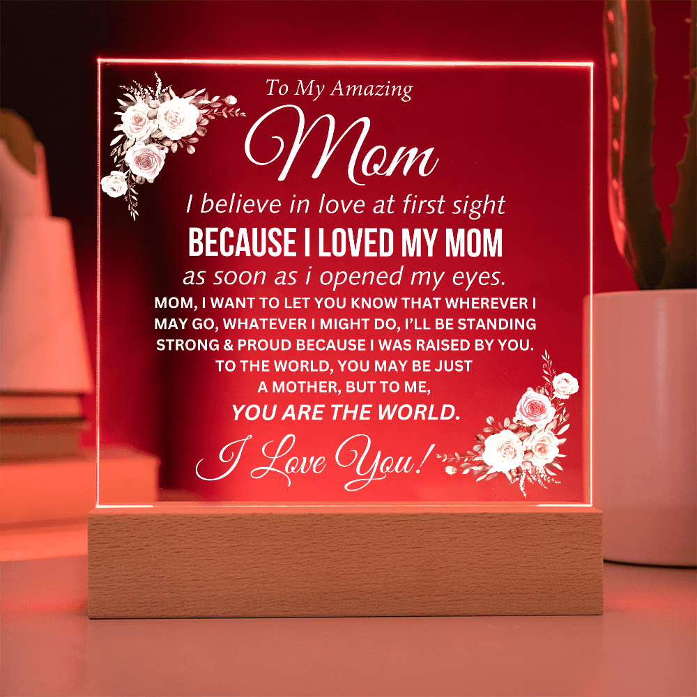 To My Amazing Mom - Acrylic Plaque - TJ164