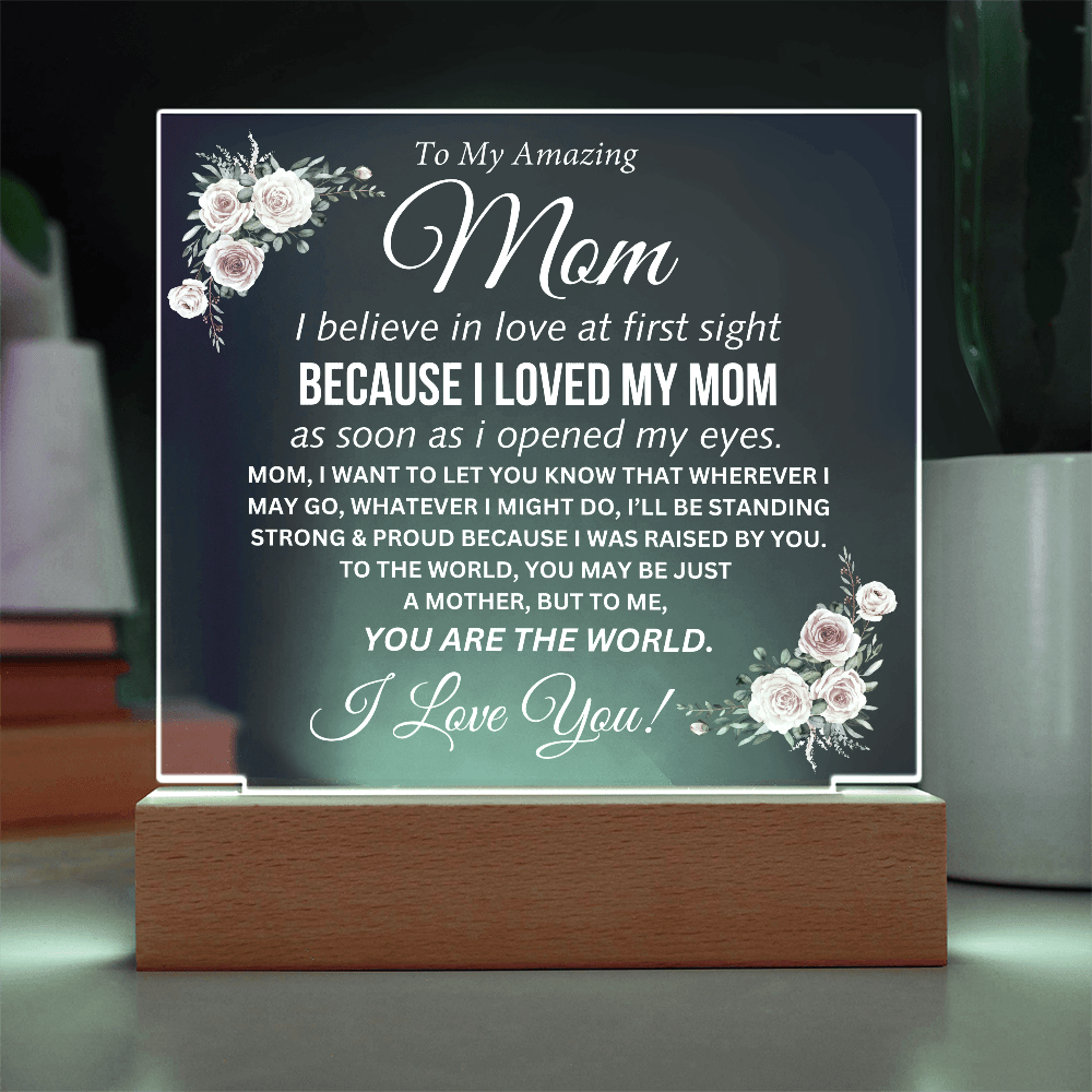 To My Amazing Mom - Acrylic Plaque - TJ164